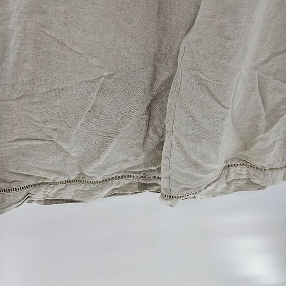 Lane bryant beach pants vacation linen 26/28 cream - Picture 4 of 5